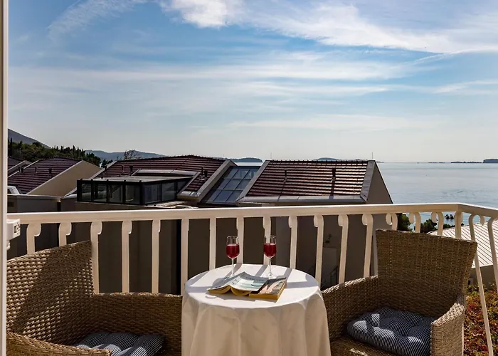 Apartment Tupina By Paulina - Comfort Double With Balcony And Sea View 1 Mlini